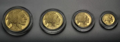 American Buffalo Kopfseite (Indianerkopf) 1oz, 1/2oz, 1/4oz und 1/10oz Goldmünzen